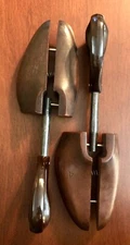 Vintage Rochester Shoe Tree Co. Mens Travel Trees Red Cedar & Metal Stretchers