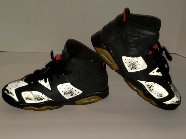black and pink jordan 6