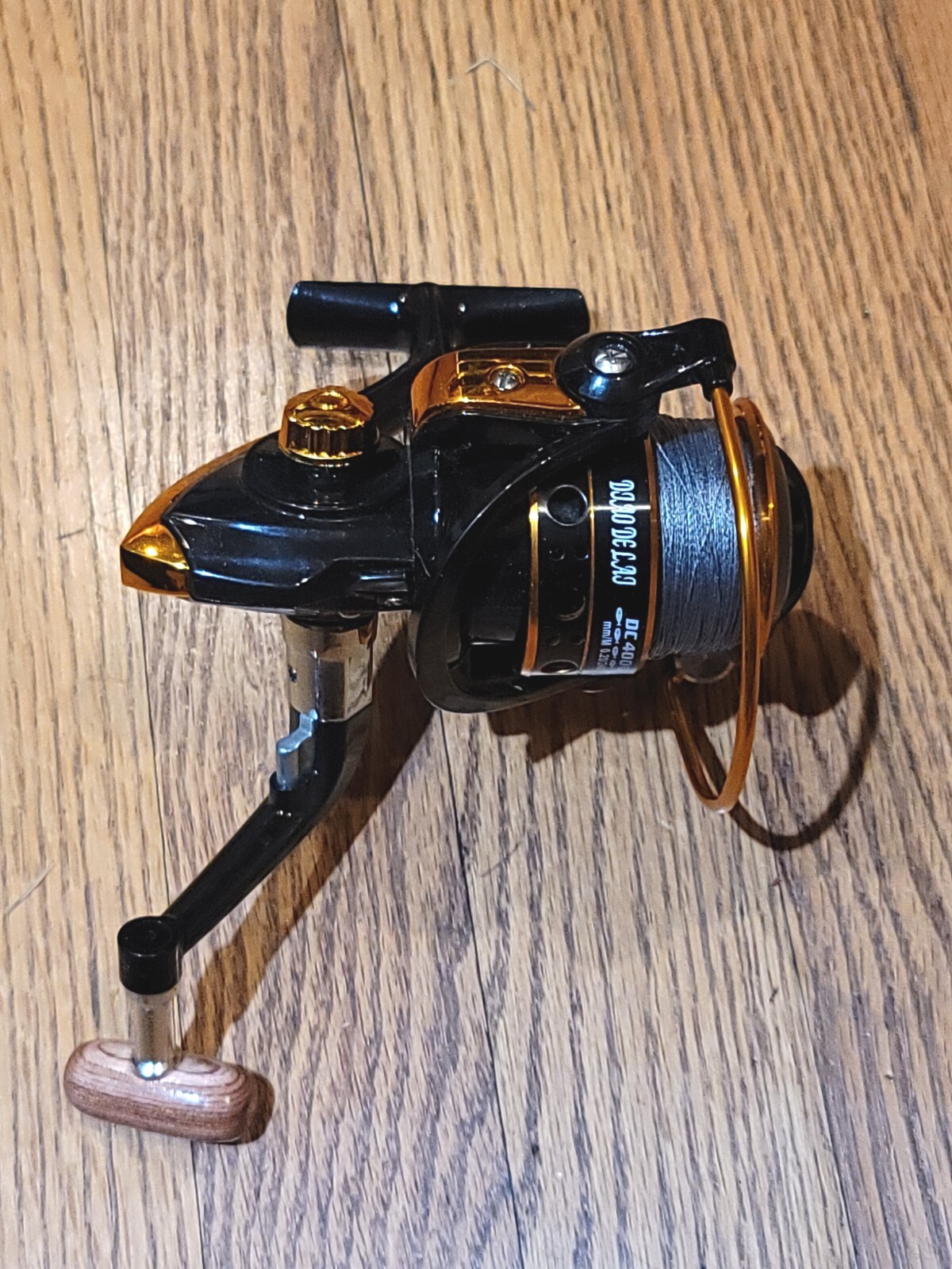 Black Full Metal Wire Cup Fishing Reel Spinning Wheel Fishin