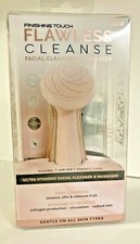 Flawless Facial Cleanser  Massager Rose Quartz Ultra Hygienic Silicone Head