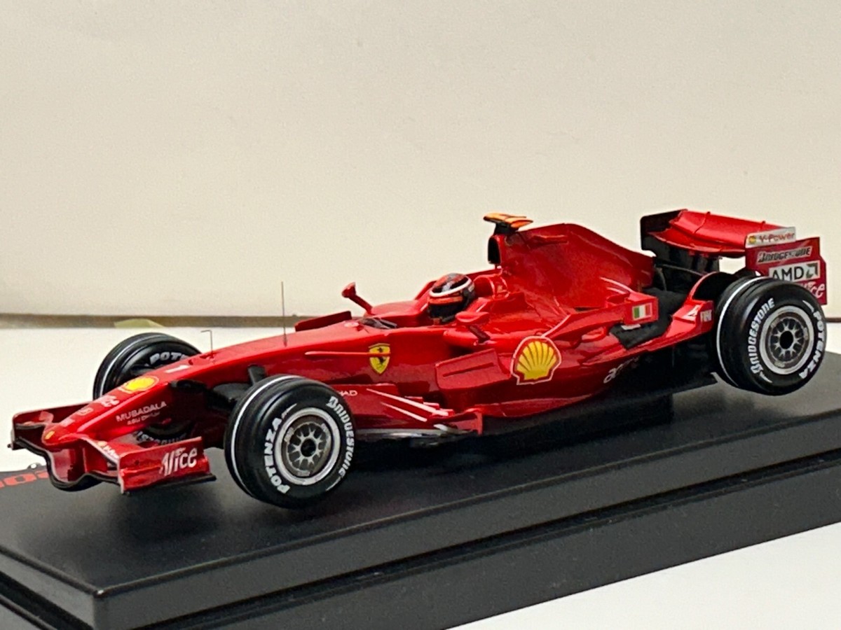 ミニカー Hot Wheels F2008 1:18 Ferrari Ferrari F2008 Raikkonen GP F1 2008 F1 Creation Mattel