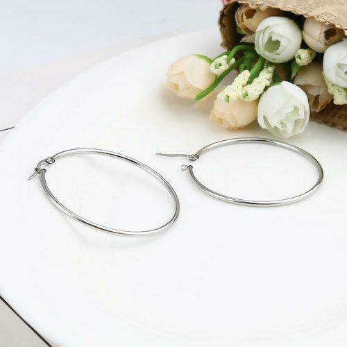 Créoles Femme Taille Multiple Chriscoco Boucles D'oreilles Créoles - Foto 5