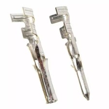 Molex Pin, Male  Female .062 18-24 AWG, Series 1561 Tin Sn Plated Brass Conta