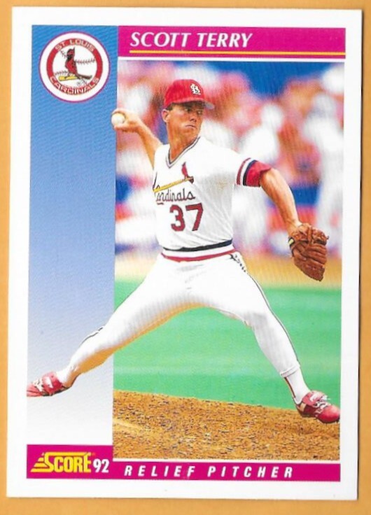 SCOTT TERRY ST. LOUIS CARDINALS #219 - SCORE NM-MT 1992 | eBay