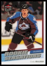 2008-09 Ultra Rookie Sensations #RS18 Cody McLeod Colorado Avalanche