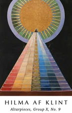 Hilma Af Klint Postcard: No. 9 from the Altarpieces series, Group X,  4 x 6 in.