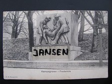 AK Kaempegraven Fredericia 1849 Danmark