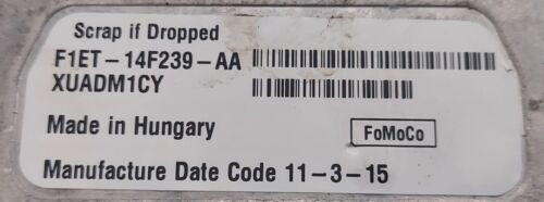✅ FORD FOCUS MK3 SYNC DISPLAY LCD 2 SAT NAV F1ET-14F239-A 2015-2018 - Foto 4 di 7