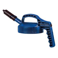 Oil Safe Mini Spout Lid BLUE Colour for OilSafe Fluid Storage System