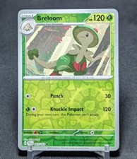 Breloom Common Reverse Holo Grass Temporal Forces Pokemon TCG Card 007/162