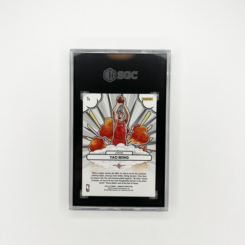 2023-24 Donruss Bomb Squad #18 Yao Ming SGC 10 - 第 2/2 張圖片