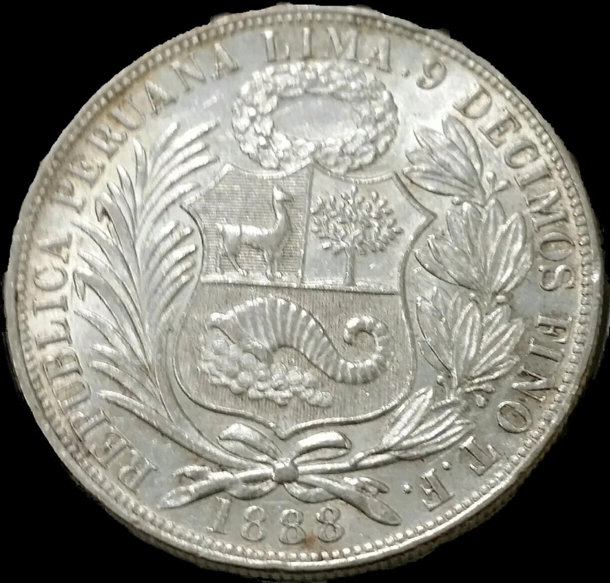 Silver 1888 Year Peruvian Coins for sale | eBay