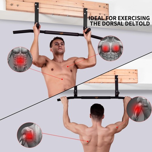Fitarc Joist Mount Pull Up Bar Chin Up Bar Ceiling Mount Heavy Duty Workout f... - 第 4/8 張圖片