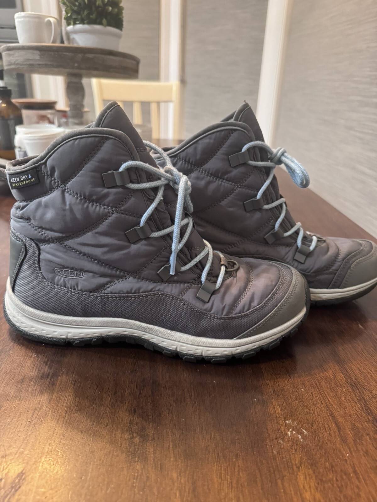 Stivali da neve impermeabili Keen Terradora II Wintry donna 8 acciaio grigio 1025530