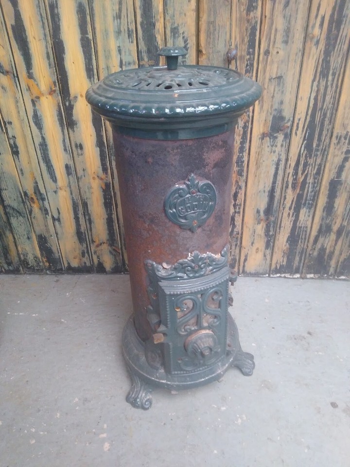 Godin Stove Multi fuel wood stove top loading eBay