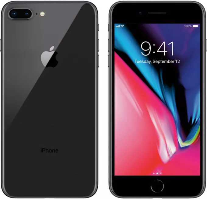 Apple iPhone 8 Plus - 256GB - Black - (Unlocked) - C stock