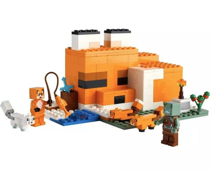 LEGO Minecraft Adventure Gift Set 66786, 3 Sets In 1 Box (21166