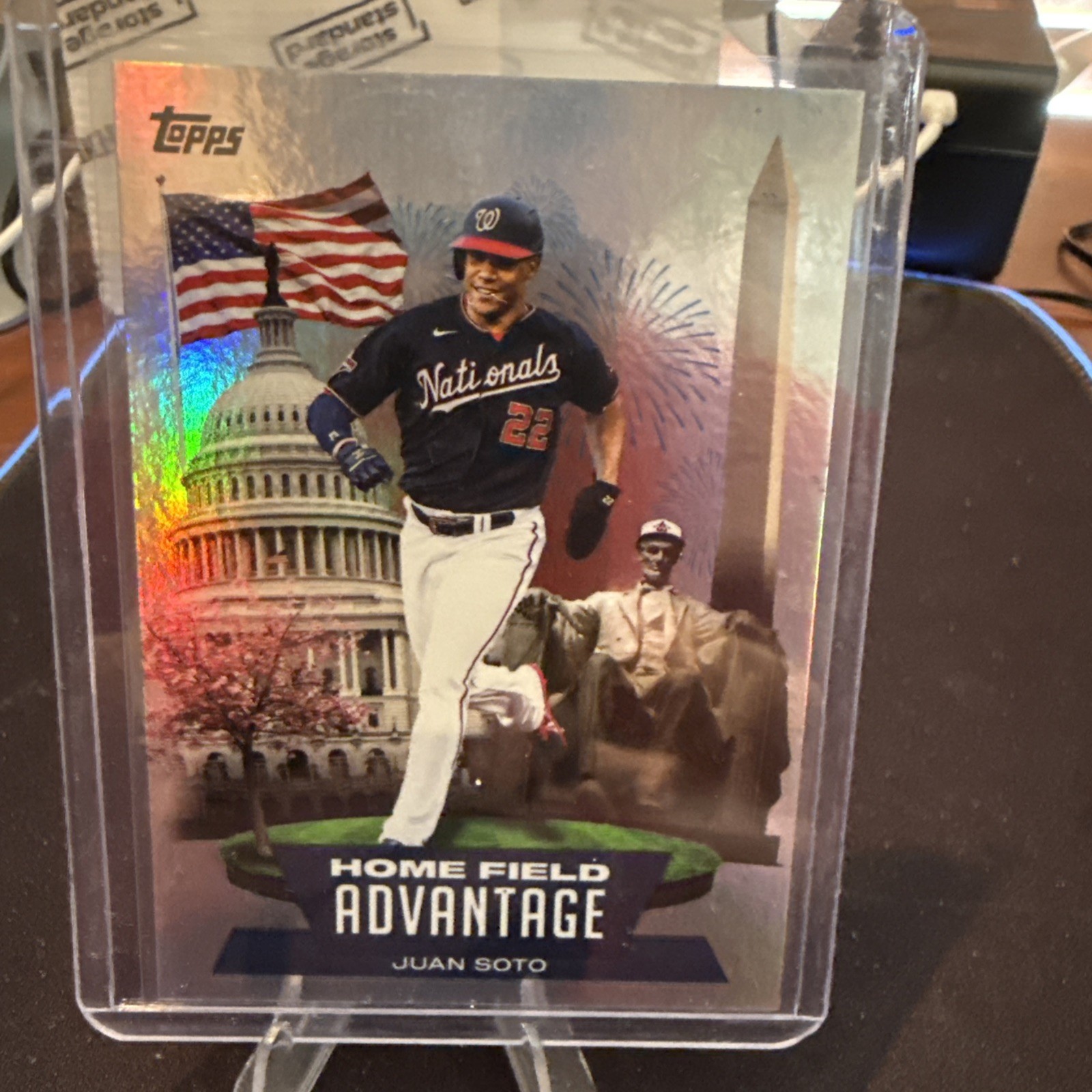2022 Topps Series 1 - Home Field Advantage Juan Soto #HA-4