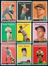 Top 10 Vintage Baseball Card Singles of 1958 27