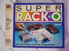 Super Rack-O Vintage 1983  Game Milton Bradley  Complete Crisp Cards - No Manual