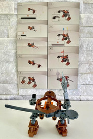 Bionicle Rahaga Set of 6: 4868 , 4869 , 4870 , 4877 , 4878 ,  4879 + 5/6 Posters