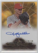 2014 Topps Tribute to the Pastime Yellow 10/30 Shelby Miller #TPT-SM Auto 9gj