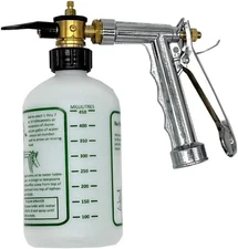 Rocky Mountain Goods Hose Sprayer Attachment with Bottle - for Spraying Ferti...