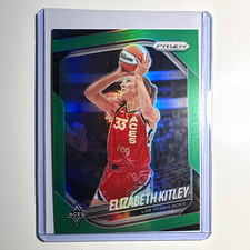 Panini Prizm WNBA 2025 Elizabeth Kitley Las Vegas Aces Green Prizm RC #41