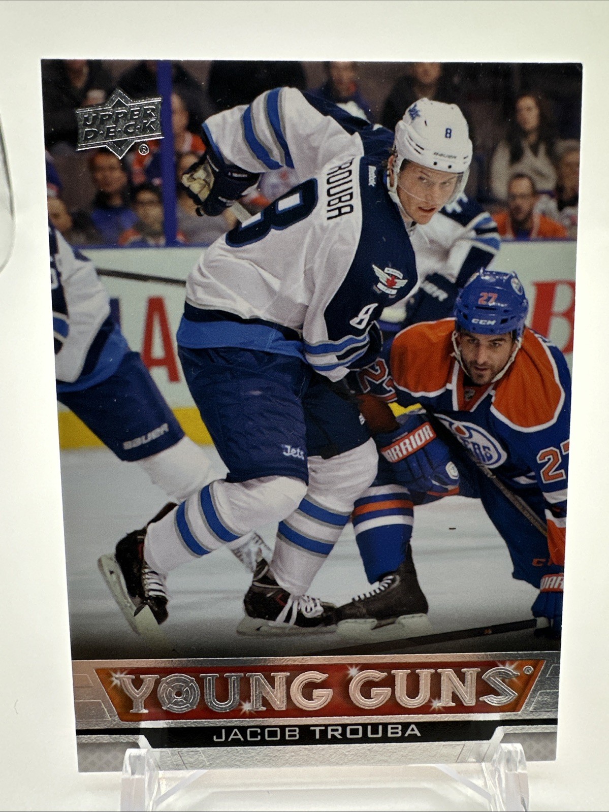 2013-14 Upper Deck Young Guns Hockey Rookie RC #237 Jacob Trouba