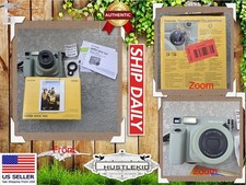 Genuine Fujifilm INSTAX Wide 400 Instant Film Camera  Sage Green, Works OPEN BOX