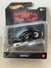 Hot Wheels The Dark Knight 1:50 Batman Batmobile & Batcycle Set of 2 DKL20GVN17