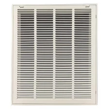 Ceiling/Wall Filtered Return Air Grille,  20 In W X 25 In H Opening,  White,