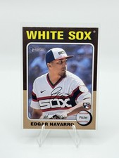 2024 Topps Baseball Heritage Edgar Navarro #362 RC Chicago White Sox