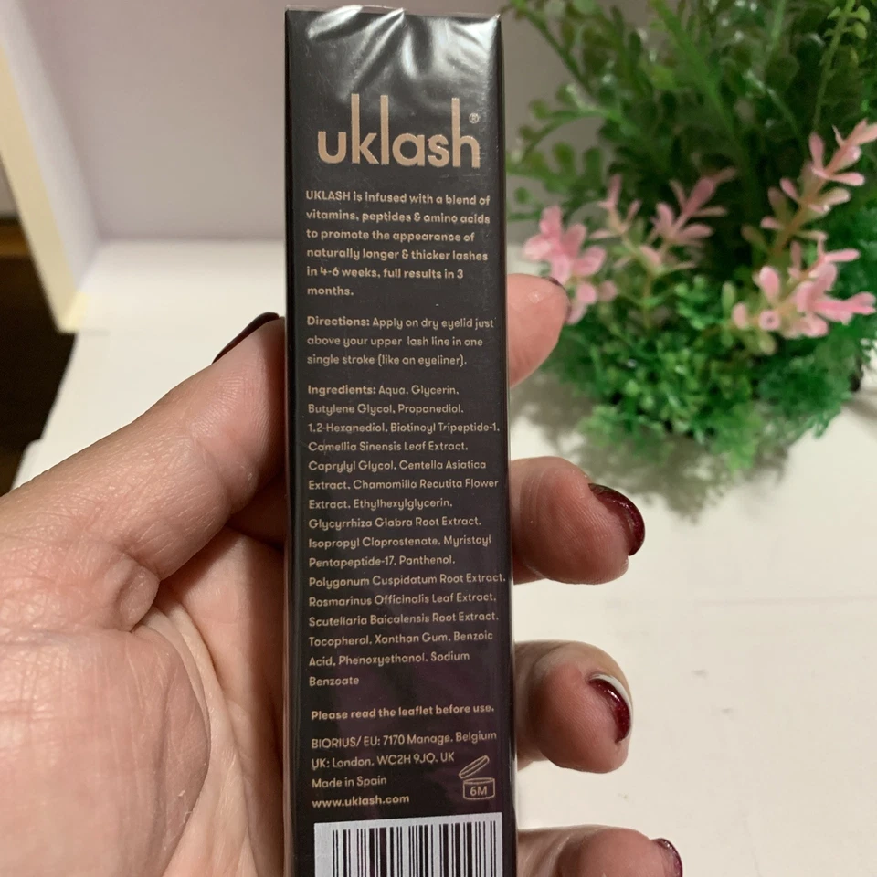 UKLASH Eyelash Serum 3 ml / .10 fl oz NIB/SEALED - Image 2 of 4