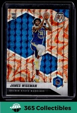 2020 Mosaic James Wiseman - Panini Orange Reactive Prizm Golden State Warriors