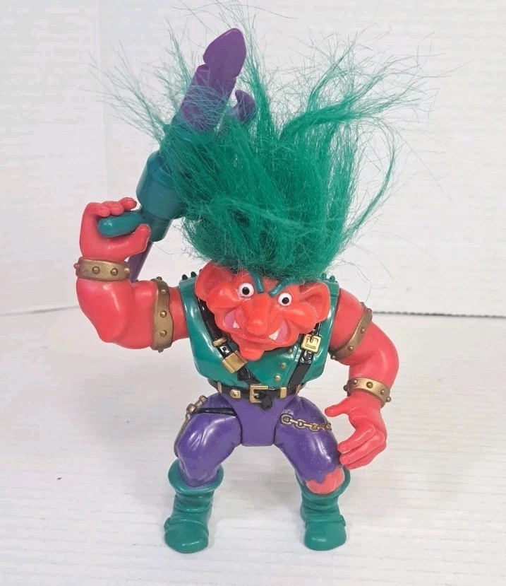 1992 Applause Troll Warriors Vegar the Champion Action Figure Complete VTG Toy - Image 2 of 4