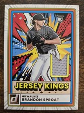 2026 Panini Donruss Jersey Kings Brandon Sproat #JK-BS Patch Memorabilia Rookie