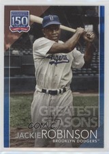 2019 Update 150 Years of Professional Baseball Blue Jackie Robinson HOF 8vc