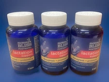 Mommy's BLISS Postnatal LACTATION SUPPORT fenugreek + Probiotic 60ct 2026 3PCS