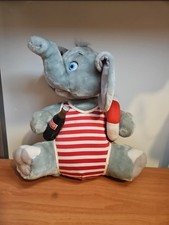 VTG Coca Cola BRAND PLUSH COLL Elephant w/Coke Lifesaver Lifeguard 1993