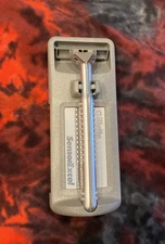 OPEN BOX Vintage Gillette Sensor Excel Original Razor +2 Cartridges 1993 USA NOS