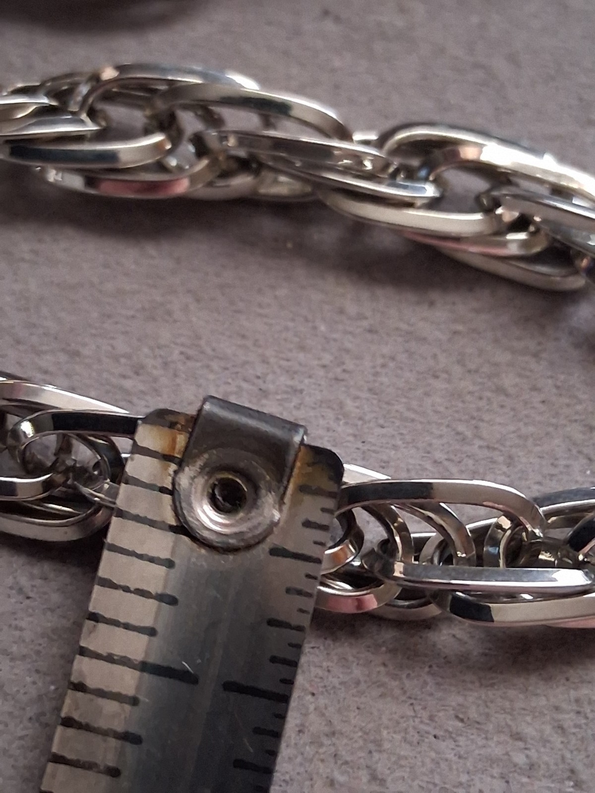 Monet interlocking chain 56" opera length necklac… - image 19