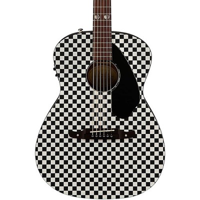 Fender Tim Armstrong Signature Hellcat AcousticElectric Guitar Checkerboard