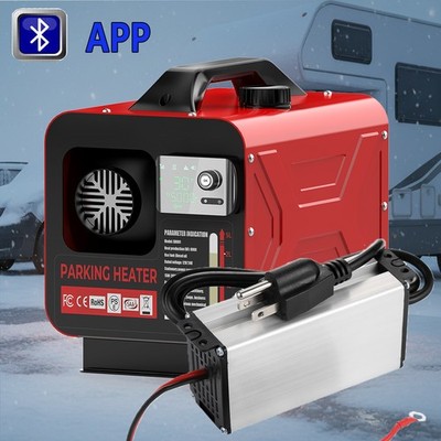 Diesel Air Heater All in one 8KW 12V/24V 110V Bluetooth APP Remote Control Quiet