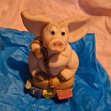 Piggin' Anniversary Special Piggin' Packin' Pig Ornament/Figurine by Corbridge