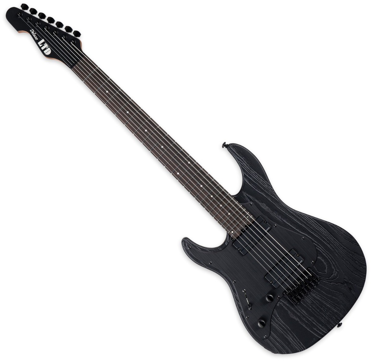 ESP LTD SN-1007HT 7 String Baritone Lefty Guitar Black Blast | eBay