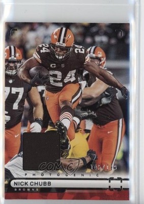 2022 Panini Chronicles Photogenic Jersey /199 Nick Chubb #PH-6 17tx