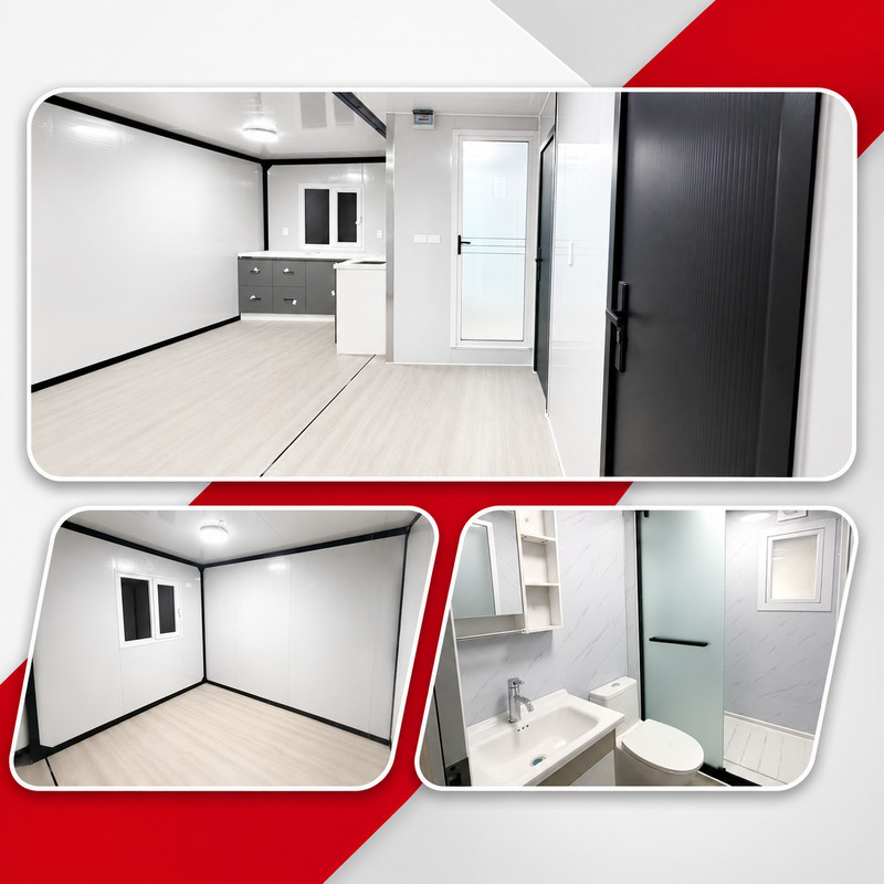20x19FT Modern Luxury Expandable Tiny House Modular Prefab Home Korejetmetal - thumbnail 8