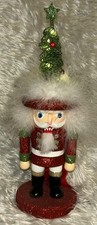 Kurt Adler Hollywood Collection 9" Nutcracker by Holly Adler Light up Glitter