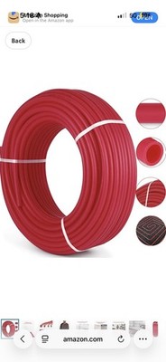 Vevor Pex Tube P131-10-500r 3/4 500 Ft Oxygen Barrier For Heated Floor